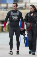 KATE MIDDLETON at T1 Development Boat in Portsmouth 05/20/2016