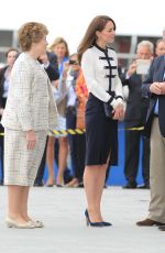 KATE MIDDLETON Visit BAR Land Rover America’s Cup Team, May 2016