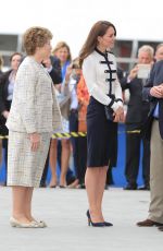 KATE MIDDLETON Visit BAR Land Rover America’s Cup Team, May 2016