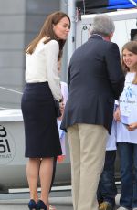 KATE MIDDLETON Visit BAR Land Rover America’s Cup Team, May 2016