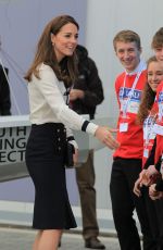 KATE MIDDLETON Visit BAR Land Rover America’s Cup Team, May 2016