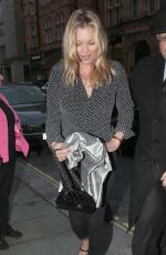 KATE MOSS Out for Dinner at Scott