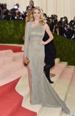 KATE UPTON at Costume Institute Gala 2016 in New York 05/02/2016