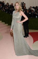 KATE UPTON at Costume Institute Gala 2016 in New York 05/02/2016