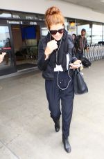 KATE WALSH at LAX Airport in Los Angeles 05/05/2016
