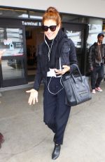 KATE WALSH at LAX Airport in Los Angeles 05/05/2016