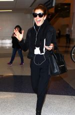 KATE WALSH at LAX Airport in Los Angeles 05/05/2016