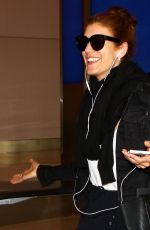 KATE WALSH at LAX Airport in Los Angeles 05/05/2016