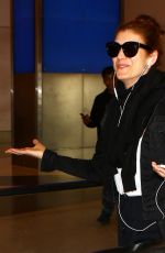 KATE WALSH at LAX Airport in Los Angeles 05/05/2016