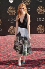 KATHERINE MCNAMARA at Alice Through the Looking Glass Premiere in Hollywood 05/23/2016