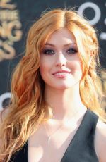 KATHERINE MCNAMARA at Alice Through the Looking Glass Premiere in Hollywood 05/23/2016