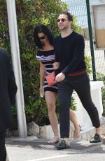 KATY PERRY Out and About in Cannes 05/18/2016