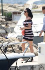 KATY PERRY Out and About in Cannes 05/18/2016