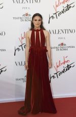 KEIRA KNIGHTLEY at ‘La Traviata’ Gala Preview in Rome 05/22/2016