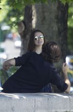 KEIRA KNIGHTLEY Out and About in Rome  05/22/2016