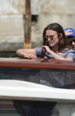 KEIRA KNIGHTLEY Out and About in Venice 05/27/2016