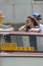 KEIRA KNIGHTLEY Out and About in Venice 05/27/2016