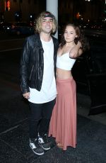 KELLI BERGLUND Leaves Katsuya Restaurant in Los Angeles 05/03/2016