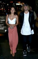 KELLI BERGLUND Leaves Katsuya Restaurant in Los Angeles 05/03/2016