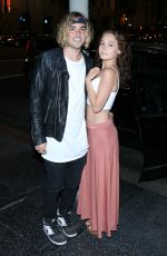 KELLI BERGLUND Leaves Katsuya Restaurant in Los Angeles 05/03/2016