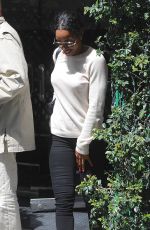 KELLY ROWLAND Leaves Mr. Chow in Beverly Hills 05/04/2016