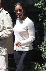 KELLY ROWLAND Leaves Mr. Chow in Beverly Hills 05/04/2016