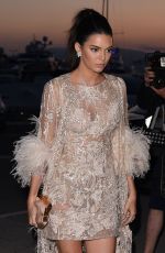 KENDALL JENNER at Chopard Wild Party in Cannes 05/16/2016