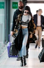 KENDALL JENNER at Heathrow Airport in London 05/27/2016