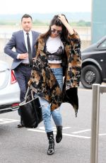 KENDALL JENNER at Heathrow Airport in London 05/27/2016