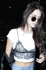 KENDALL JENNER at LAX Airport in Los Angeles 05/27/2016