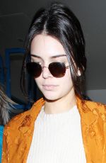 KENDALL JENNER at Los Angeles International Airport 05/10/2016