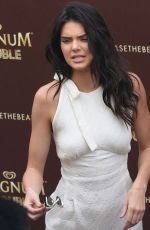 KENDALL JENNER at Magnum Beach Photocall 2016 Cannes Film Festival 05/12/2016