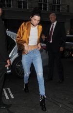KENDALL JENNER at Nobu Berkeley Restaurant in London 05/25/2016