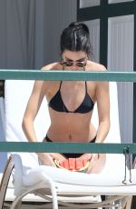 KENDALL JENNER in Bikini at Pool at Eden Roc in Cannes 05/14/2016