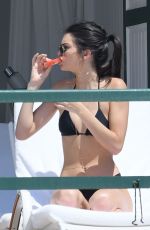 KENDALL JENNER in Bikini at Pool at Eden Roc in Cannes 05/14/2016