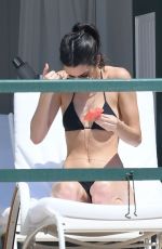 KENDALL JENNER in Bikini at Pool at Eden Roc in Cannes 05/14/2016