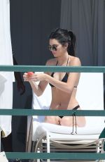 KENDALL JENNER in Bikini at Pool at Eden Roc in Cannes 05/14/2016