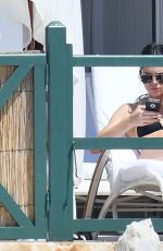 KENDALL JENNER in Bikini at Pool at Eden Roc in Cannes 05/14/2016