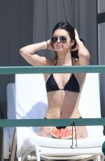 KENDALL JENNER in Bikini at Pool at Eden Roc in Cannes 05/14/2016