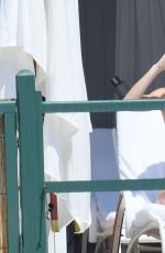 KENDALL JENNER in Bikini at Pool at Eden Roc in Cannes 05/14/2016
