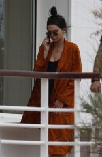 KENDALL JENNER in Swimsuit at Eden Roc Hotel in Cannes 05/13/2016