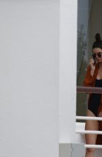 KENDALL JENNER in Swimsuit at Eden Roc Hotel in Cannes 05/13/2016