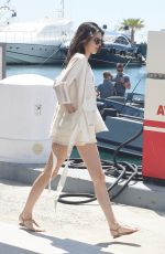 KENDALL JENNER on a Boat in Cannes 05/15/2016