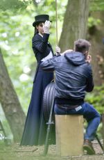KENDALL JENNER on the Set of a Photoshoot in London 05/24/2016