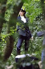 KENDALL JENNER on the Set of a Photoshoot in London 05/24/2016