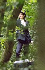 KENDALL JENNER on the Set of a Photoshoot in London 05/24/2016