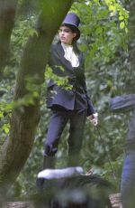 KENDALL JENNER on the Set of a Photoshoot in London 05/24/2016