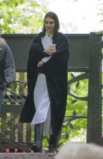 KENDALL JENNER on the Set of a Photoshoot in London 05/24/2016