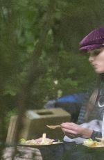KENDALL JENNER on the Set of a Photoshoot in London 05/24/2016