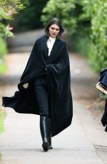 KENDALL JENNER on the Set of a Photoshoot in London 05/24/2016